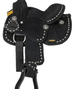 King Series Mini Stratford Suede Barrel Saddle