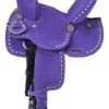 King Series Stratford Suede Barrel Saddle