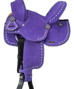 King Series Stratford Suede Barrel Saddle