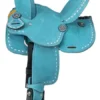 King Series Stratford Suede Barrel Saddle