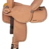 King Series Stratford Suede Barrel Saddle