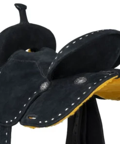 King Series Stratford Suede Barrel Saddle