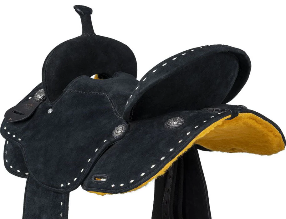 King Series Stratford Suede Barrel Saddle
