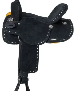 King Series Stratford Suede Barrel Saddle