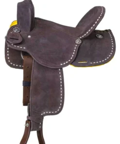 King Series Stratford Suede Barrel Saddle