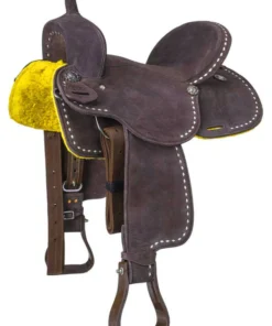 King Series Stratford Suede Barrel Saddle