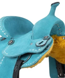 King Series Youth Stratford Suede Barrel Saddle