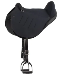Mustang English Soft Ride Bareback Saddle Black