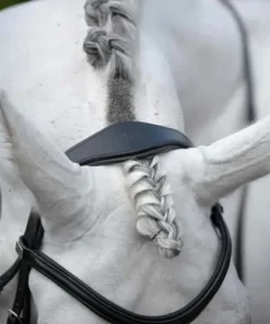 Premier Equine Rizzo Anatomic Snaffle Bridle with Flash in Black