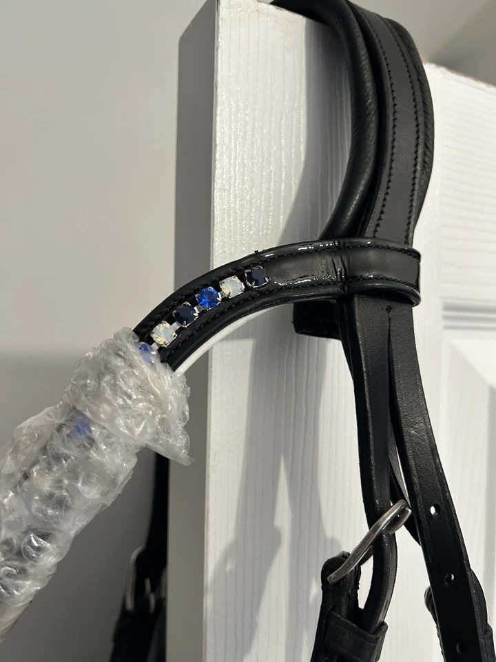 FSS FREEWAY Anatomic Bridle CUT AWAY Comfort Headpiece Noseband Snaffle bridle