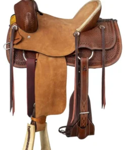 Silver Royal Bodie Hard Seat Ranch Saddle
