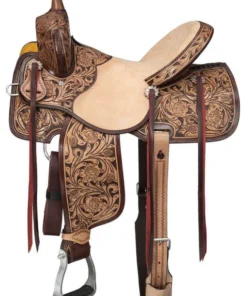 Silver Royal Moulton Barrel Saddle