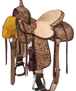 Silver Royal Moulton Barrel Saddle