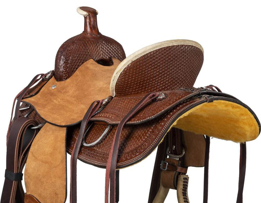 Silver Royal Youth Bodie Hard Seat Ranch Saddle